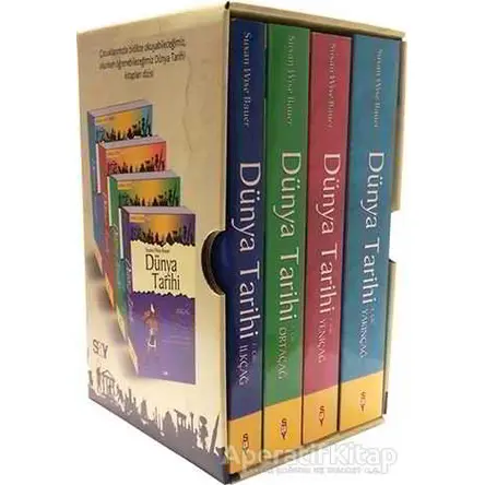 Dünya Tarihi (4 Kitap Takım) - Susan Wise Bauer - Say Yayınları