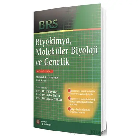 Biyokimya, Moleküler Biyoloji ve Genetik - Michael A. Lieberman - İstanbul Tıp Kitabevi