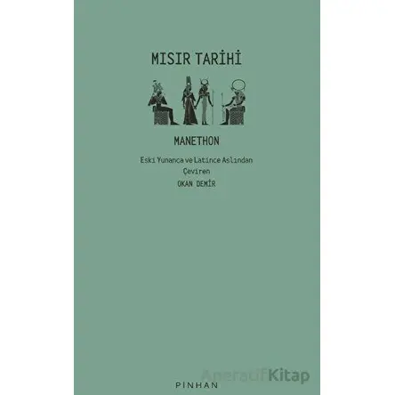 Mısır Tarihi - Manethon - Pinhan Yayıncılık