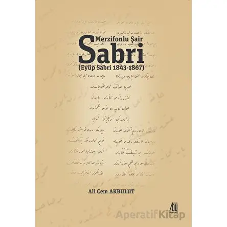 Merzifonlu Şair Sabri - Ali Cem Akbulut - Baygenç Yayıncılık