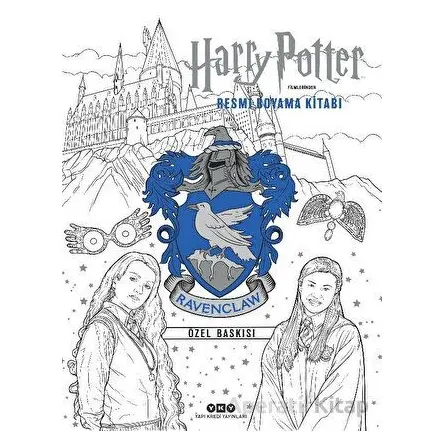Harry Potter Filmlerinden Resmi Boyama Kitabı - Ravenclaw Özel Baskısı