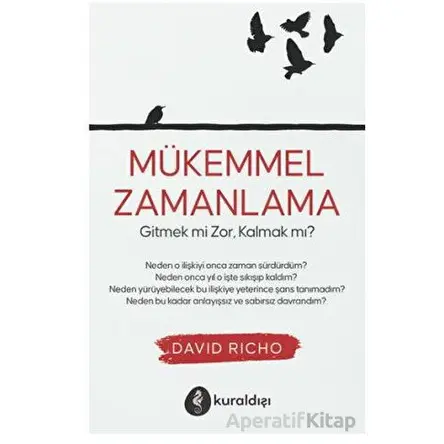 Mükemmel Zamanlama - David Richo - Kuraldışı Yayınevi