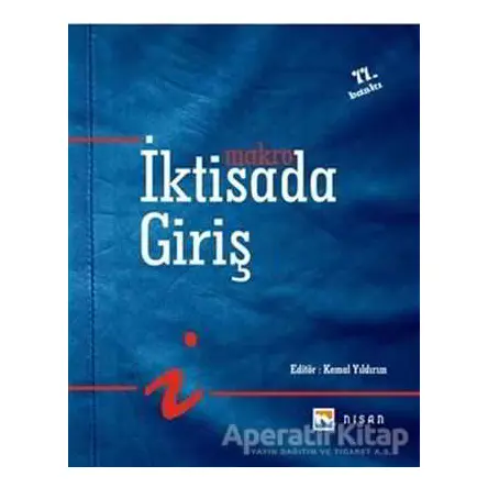 Makro İktisada Giriş - Rasim Yılmaz - Nisan Kitabevi