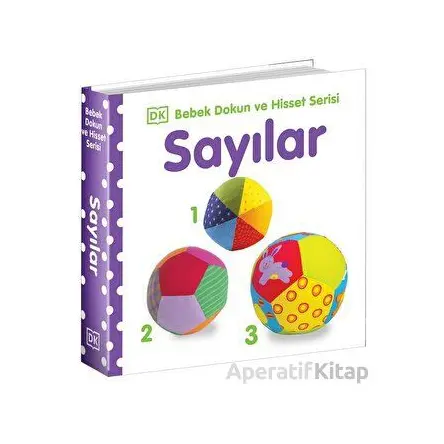 Sayılar - Bebek Dokun ve Hisset Serisi - Kolektif - Beta Kids