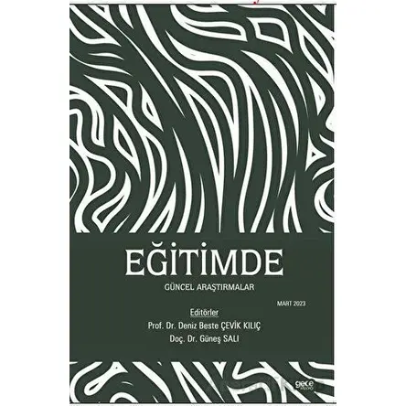 Eğitimde Güncel Araştırmalar - Deniz Beste Çevik Kılıç - Gece Kitaplığı