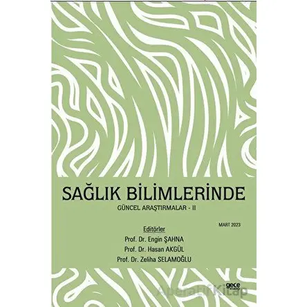 Sağlık Bilimlerinde Güncel Araştırmalar - Engin Şahna - Gece Kitaplığı
