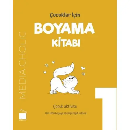 Çocuklar için Boyama Kitabı - Kolektif - Media Cholic