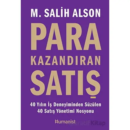 Para Kazandıran Satış - M. Salih Alson - Hümanist Kitap Yayıncılık
