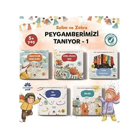 Selim Ve Zehra Peygamberimizi Tanıyor - 1 (10 Kitap) - Selçuk Alkan - Mevsimler Kitap