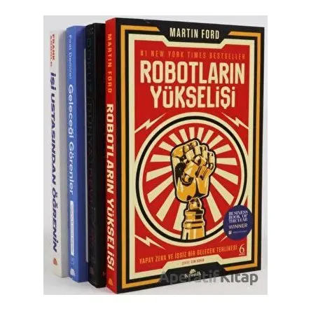İş Dünyası Seti (4 Kitap) - Amy Webb , Martin Ford , Frank Arnold. - Kronik Kitap