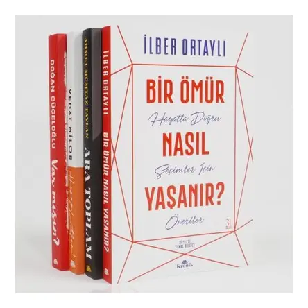 Kişisel Gelişim Seti 4 Kitap Takım Kronik Kitap
