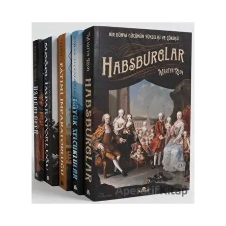 İmpartorluklar Seti (5 Kitap) - Michael H. Fisher , Michael Brett , Martyn Rady. - Kronik Kitap