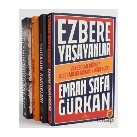 Emrah Safa Gürkan Seti (4 Kitap) - Emrah Safa Gürkan - Kronik Kitap