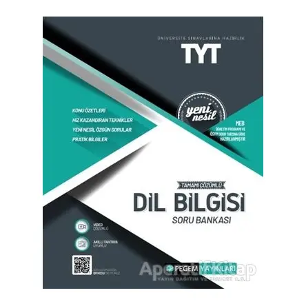 2022 Üniversite Sınavlarına Hazırlık TYT Tamamı Çözümlü Dil Bilgisi Soru Bankası
