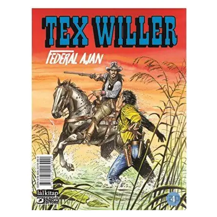 Tex Willer Sayı: 4 - Federal Ajan - Mauro Boselli - Lal Kitap