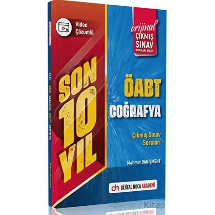 2023 ÖABT Coğrafya Son 10 Yıl Orijinal Çıkmış Sınav Soruları Video Çözümlü