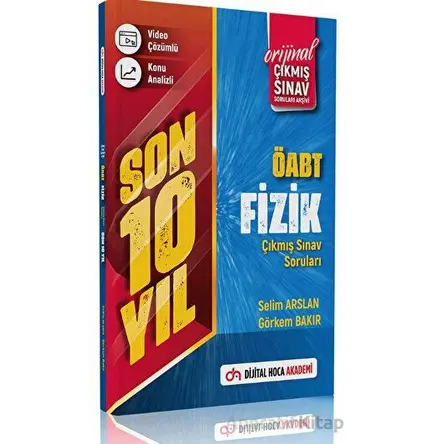 2023 ÖABT Fizik Son 10 Yıl Orijinal Çıkmış Sınav Soruları Video Çözümlü
