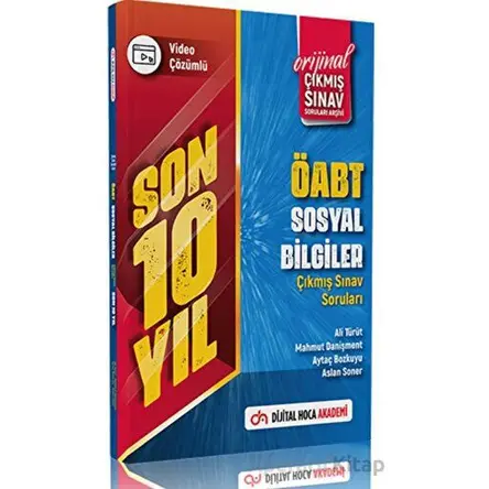2023 ÖABT Sosyal Bilgiler Öğretmenliği Son 10 Yıl Orijinal Çıkmış Sınav Soruları Video Çözümlü