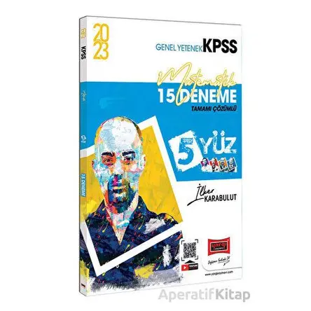Yargı 2023 KPSS 5Yüz Matematik Tamamı Çözümlü 15 Deneme