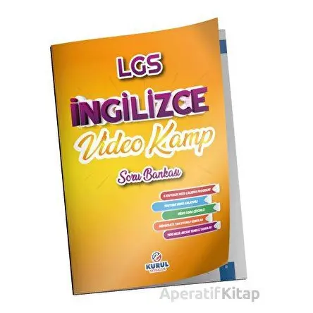2023 LGS Video Kamp İngilizce Soru Bankası - Kurul Yayıncılık