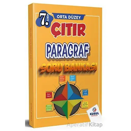 7. Sınıf Paragraf Orta Düzey Çıtır Soru Bankası- Kurul Yayıncılık
