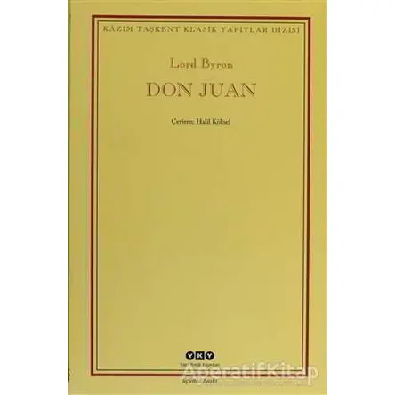 Don Juan - Lord Byron - Yapı Kredi Yayınları