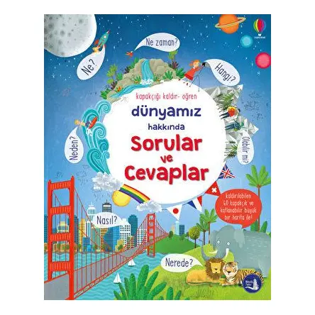 Dünyamız Hakkında Sorular ve Cevaplar (Ciltli) - Katie Daynes - Büyülü Fener