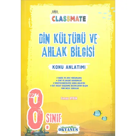 Okyanus 8.Sınıf Classmate Din Kültürü Ve Ahlak Bilgisi Konu Anlatımı