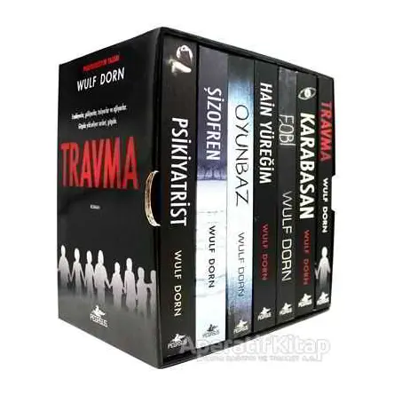 Wulf Dorn - Psikolojik Gerilim Kutulu Özel Set (7 Kitap) - Wulf Dorn - Pegasus Yayınları