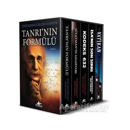 Jose Rodrigues Dos Santos (Kutulu Özel Set 5 Kitap) - Jose Rodrigues Dos Santos - Pegasus Yayınları