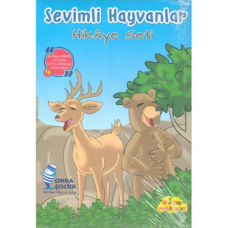 Sevimli Hayvanlar Hikaye Seti 10 Kitap Orka Çocuk Yayınları
