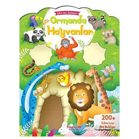 Çıkartma Sahneleri - Ormanda Hayvanlar - Kolektif - Yumurcak Yayınları