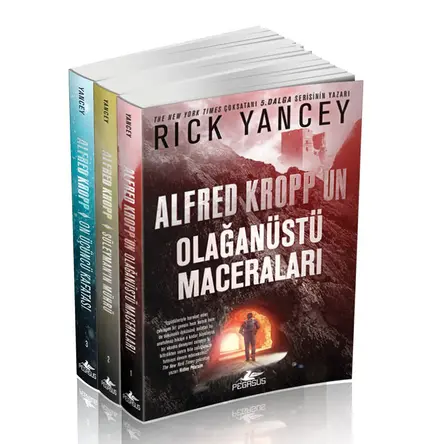 Alfred Kropp Serisi Takım Set 3 Kitap Pegasus Yayınları