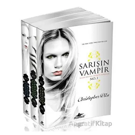 Sarışın Vampir Serisi Takım Set 3 Kitap Pegasus Yayınları