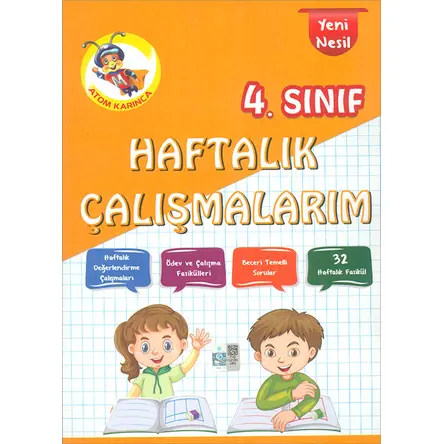4.Sınıf Haftalık Çalışmalarım Atom Karınca