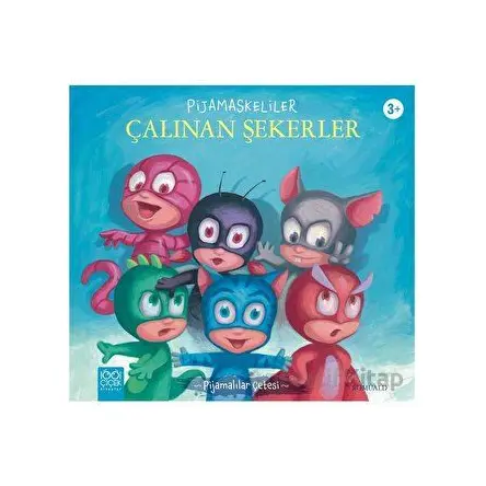 Pijamaskeliler Çalınan Şekerler - Romuald - 1001 Çiçek Kitaplar