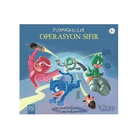 Pijamaskeliler Operasyon Sıfır - Romuald - 1001 Çiçek Kitaplar