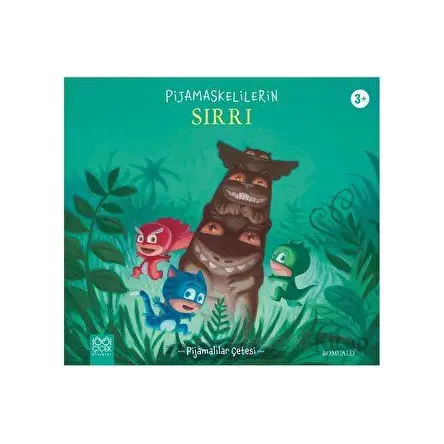 Pijamaskelilerin Sırrı - Romuald - 1001 Çiçek Kitaplar