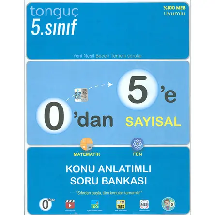 Tonguç 0dan 5e Sayısal Konu Anlatımlı Soru Bankası