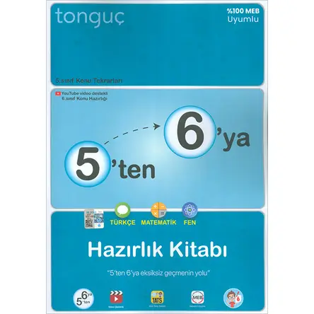 Tonguç 5ten 6ya Hazırlık Kitabı