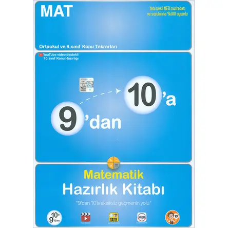 Tonguç 9dan 10a Matematik Hazırlık Kitabı