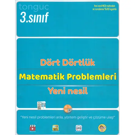 Tonguç 3.Sınıf Dört Dörtlük Matematik
