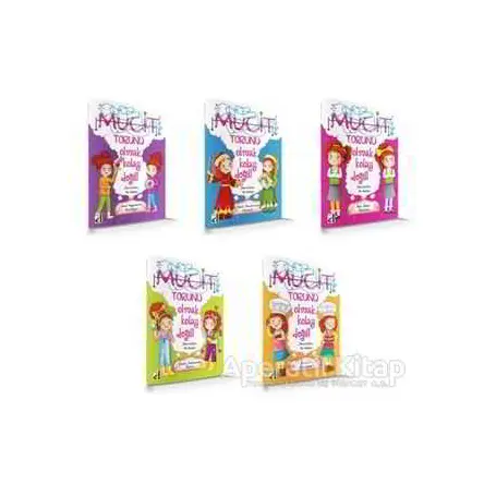 Mucit Torunu Olmak Kolay Değil! ( 5 Kitap+hds ) - Nur Dombaycı - Damla Yayınevi
