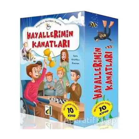 Hayallerimin Kanatları (10 Kitap Takım) - Sara Gürbüz Özeren - Damla Yayınevi