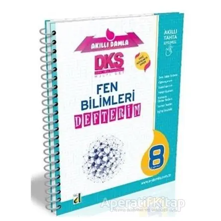 DKS 4B Akıllı Damla Fen Bilimleri Defterim (8. Sınıf) - Mehmet Üzmez - Damla Yayınevi