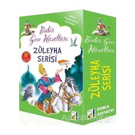 Züleyha Serisi - Binbir Gece Masalları (10 Kitap) - Sara Gürbüz Özeren - Damla Yayınevi