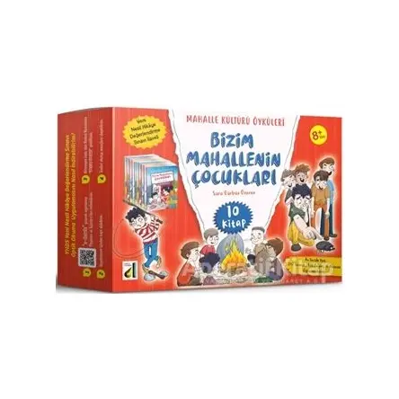 Bizim Mahallenin Çocukları (10 Kitap Takım) - Sara Gürbüz Özeren - Damla Yayınevi