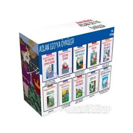 Aslan Leoya Öyküler (10 Kitap) - Anais Martin - Özyürek Yayınları