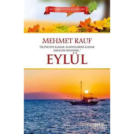 Eylül - Mehmet Rauf - Gece Kitaplığı