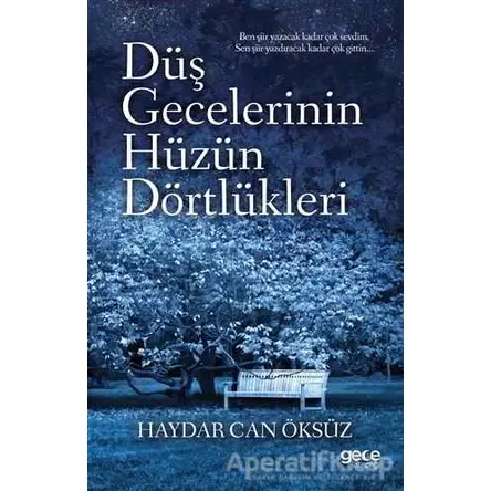 Düş Gecelerinin Hüzün Dörtlükleri - Haydar Can Öksüz - Gece Kitaplığı